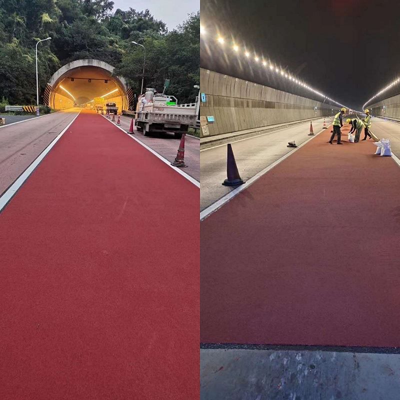 A atención na construción da estrada de cores